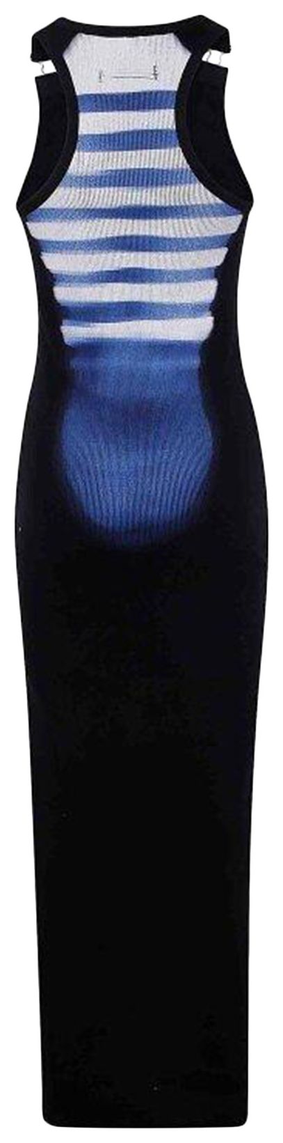 Jean Paul Gaultier The Long Strapped Le Male Dress BlackBlue