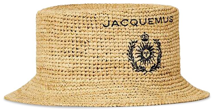 Jacquemus Raffia Le Bob Natural
