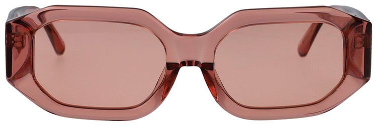 The Attico Blake Sunglasses PeachSilver