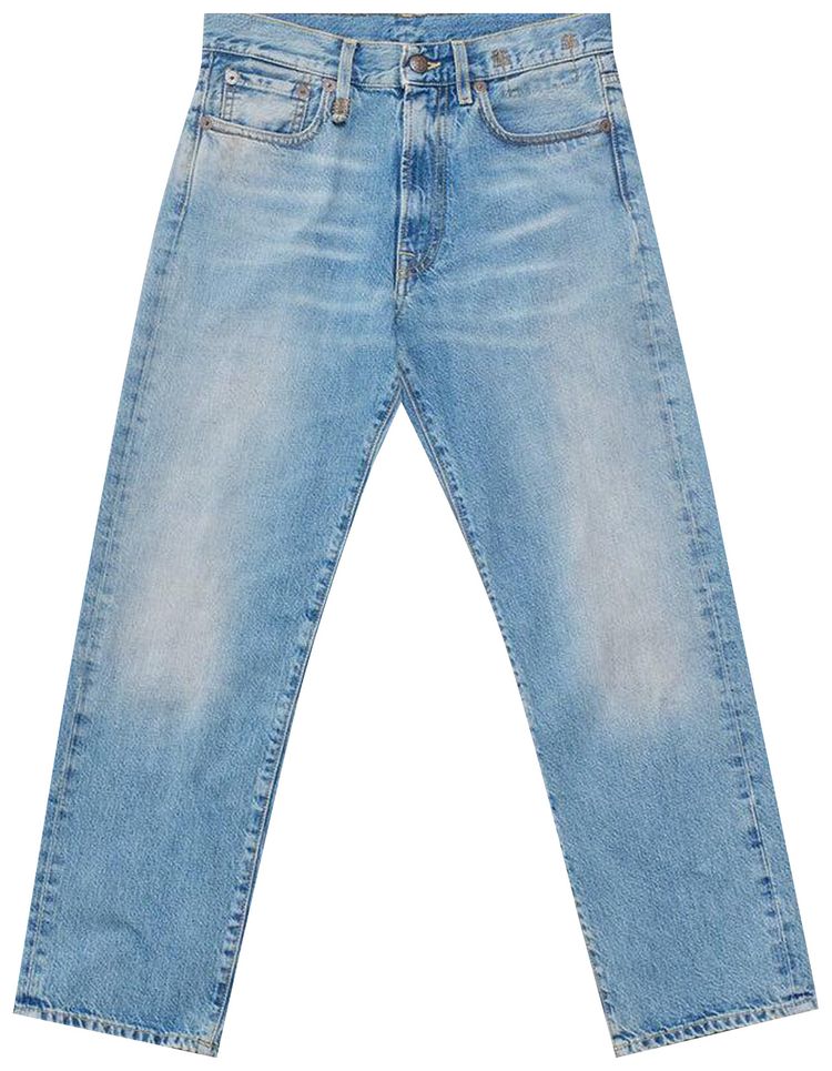 R13 Boyfriend Jean Veiled Blue