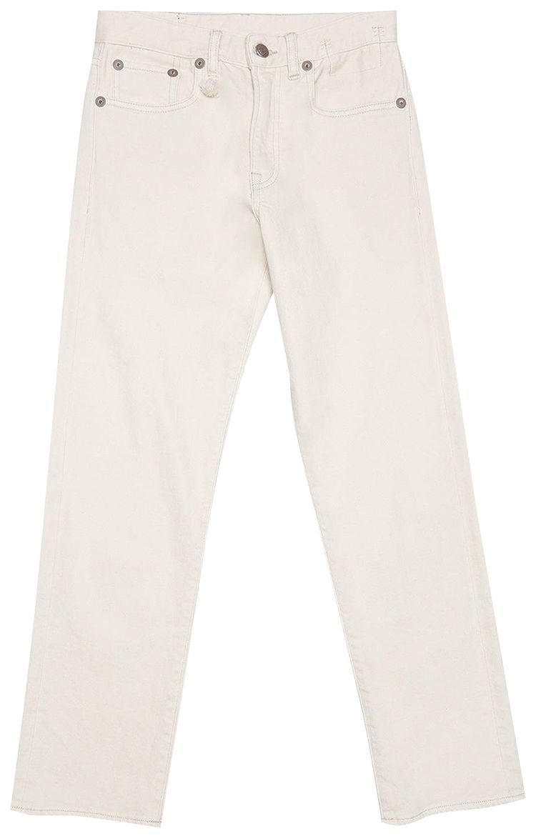 R13 Romeo Jean Ecrue Stretch