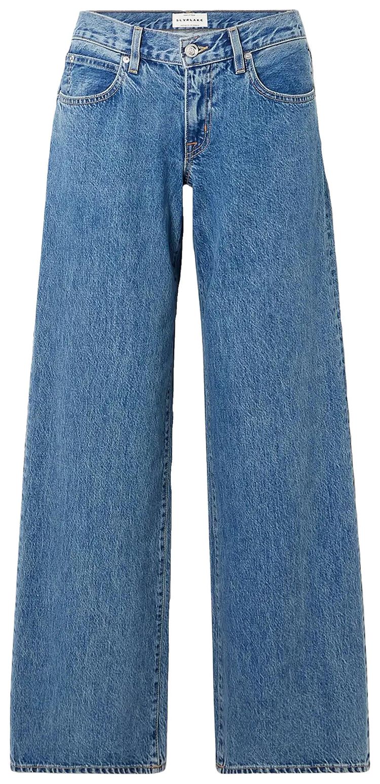 SLVRLAKE Lexi Low Rise Wide Leg Denim Satisfaction