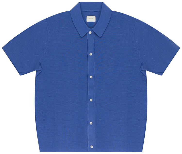 Aime Leon Dore Full Button Polo Cardigan Periwinkle