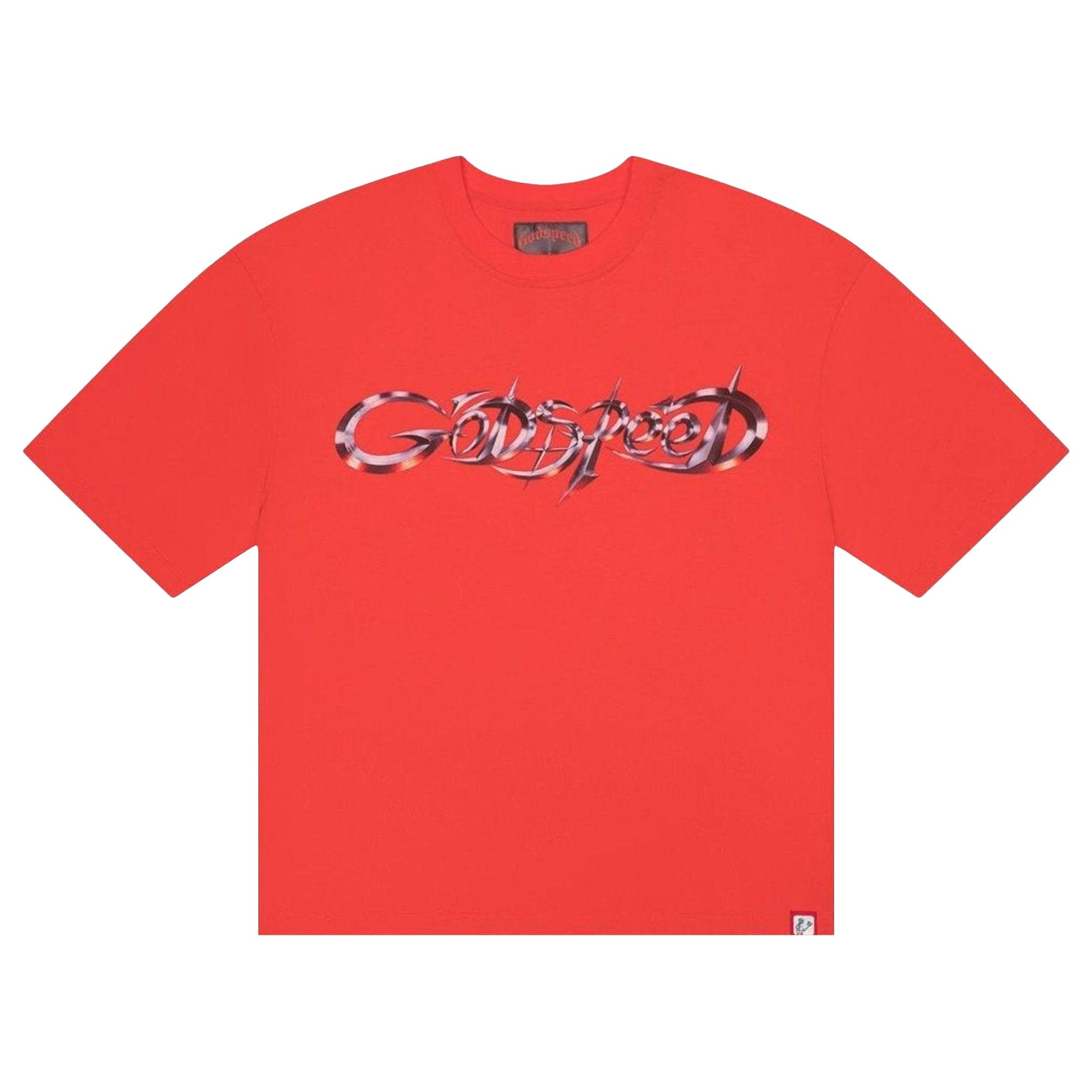 Buy Godspeed New Age Logo T-Shirt 'Red' - 11652 10004GNALTR RED | GOAT