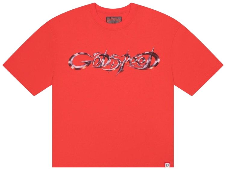 Godspeed New Age Logo T Shirt Red