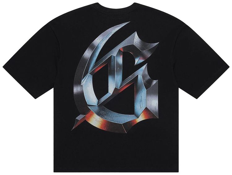 Godspeed New Age Logo T Shirt Black Wash