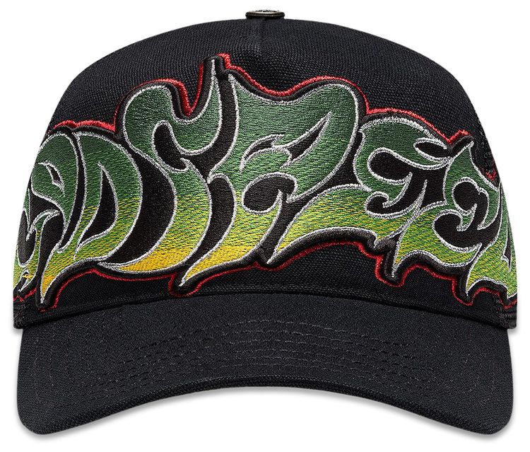 Godspeed Neo Trucker Hat Black Yellow Red
