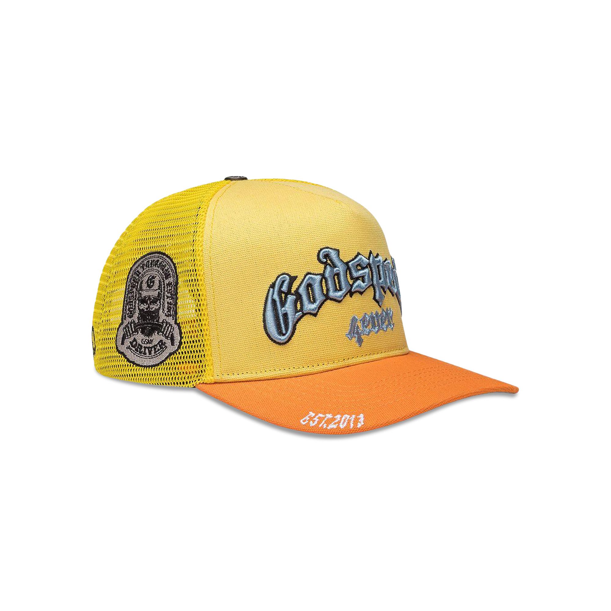 Buy Godspeed Forever Trucker Hat 'Yellow Orange' - 11652