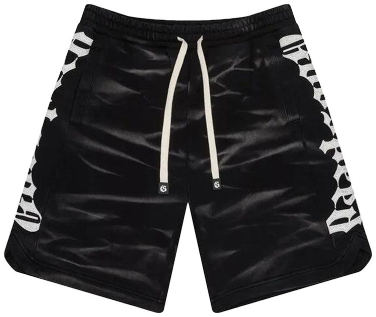 Godspeed Courtside Shorts Black Tie Dye