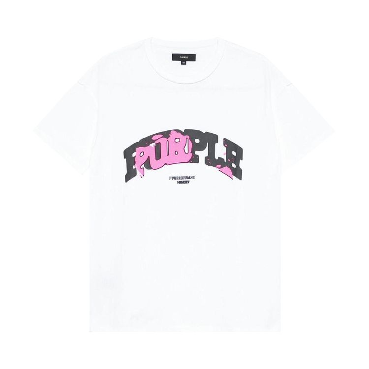 PURPLE BRAND Inside Out Tee Brilliant White
