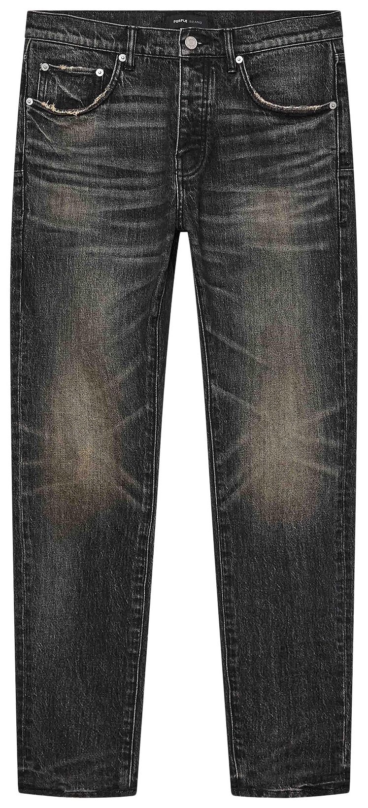 PURPLE BRAND Skinny Tinted Black