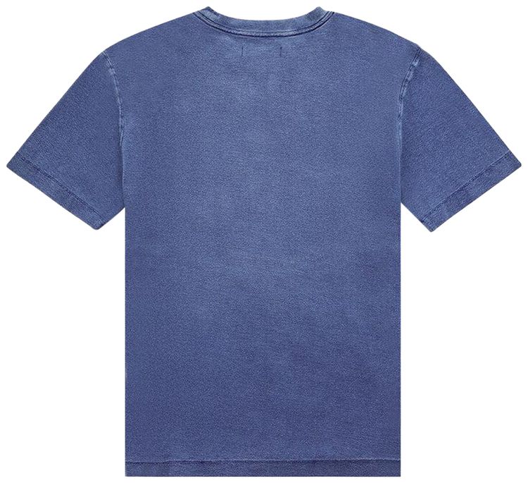 PURPLE BRAND Textured Short Sleeve Tee Blue