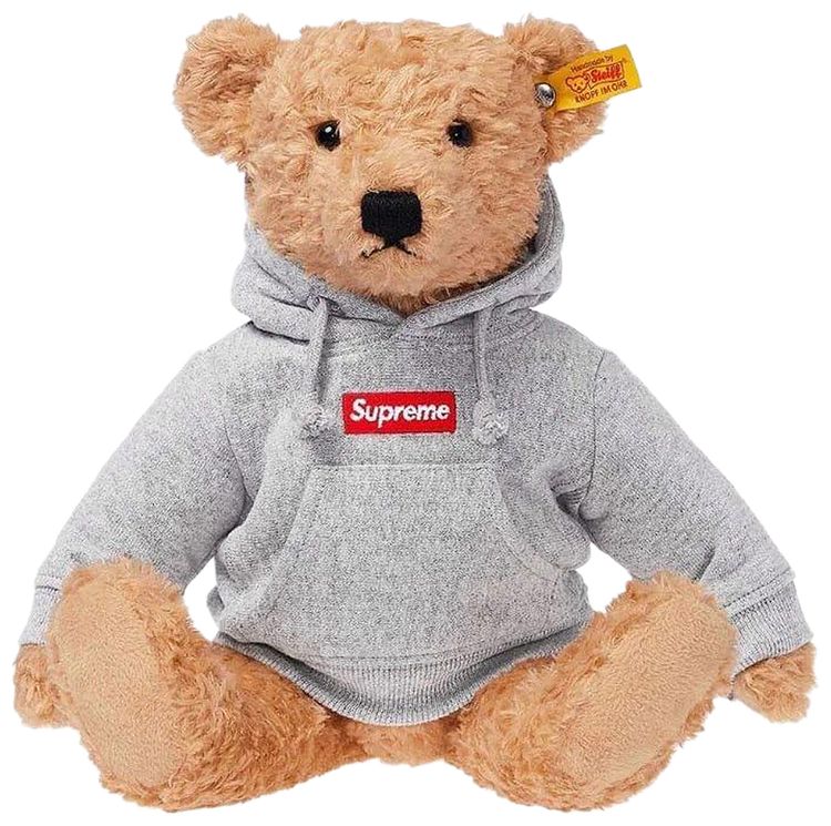 Supreme x Steiff Bear Heather Grey