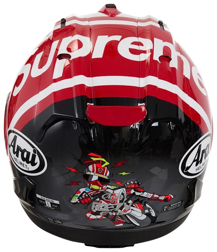 Supreme x Ducati Arai Corsair X Helmet Red