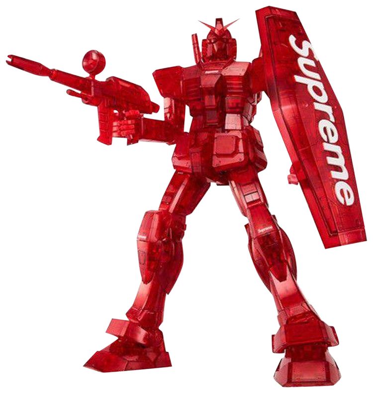 Supreme MG 1100 RX 78 2 GUNDAM Ver 30 Action Figure Red