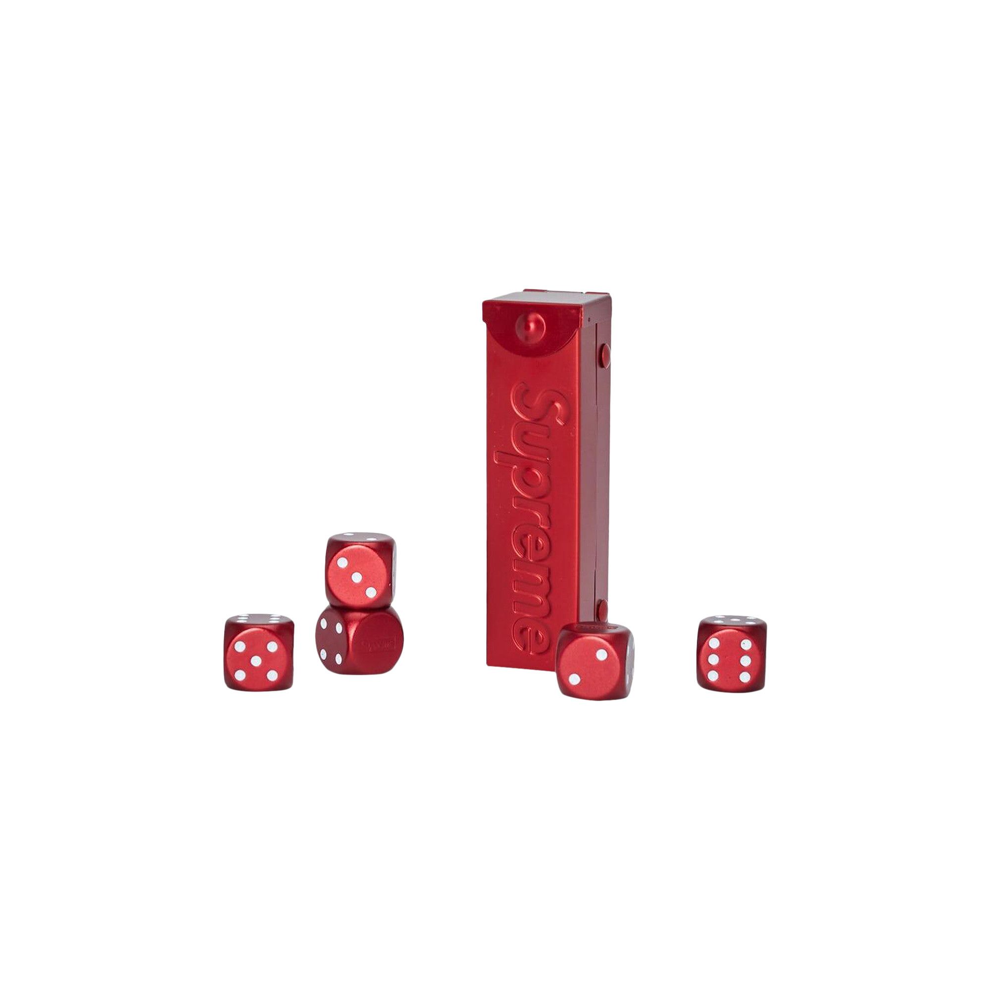 Buy Supreme Aluminum Dice Set 'Red' - SS21A58 RED | GOAT
