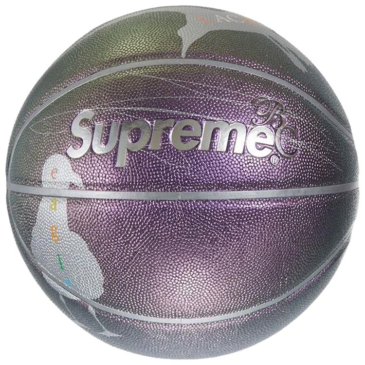 Supreme x Bernadette Corporation Spalding Basketball Purple