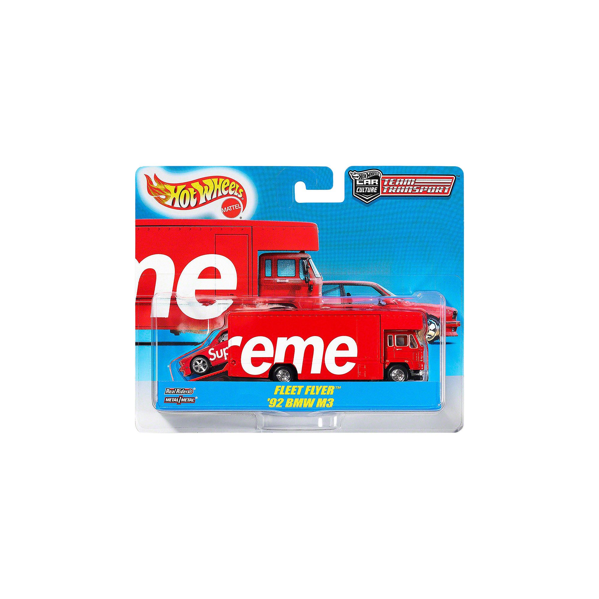 Buy Supreme x Hot Wheels Fleet Flyer + 1992 BMW M3 'Red' - 00052