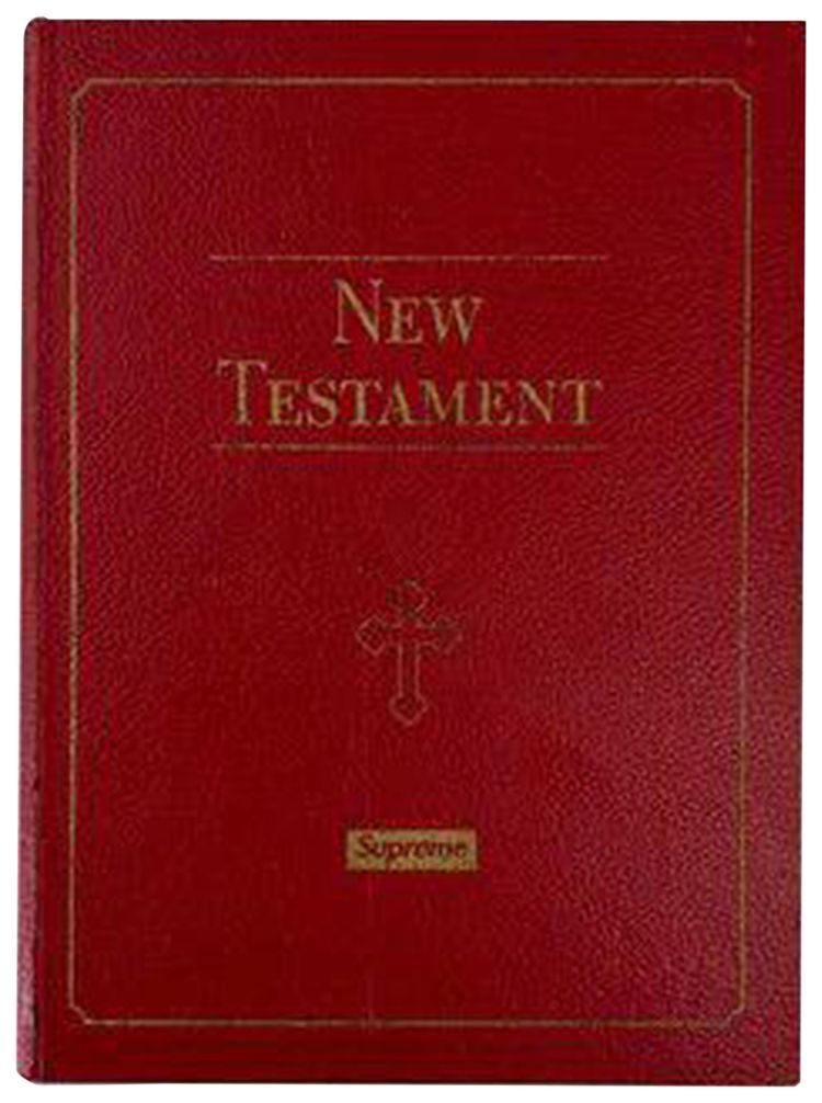 Supreme New Testament Stash Bible Red