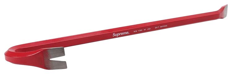 Supreme Tool Crowbar Red