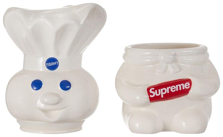 Supreme x Doughboy Cookie Jar White