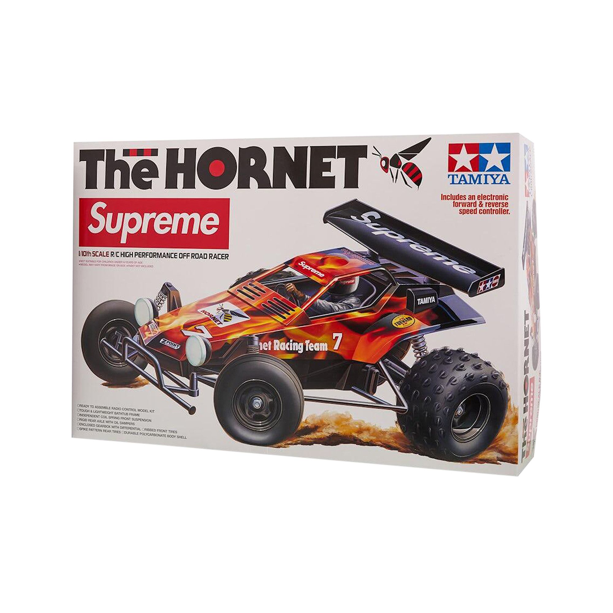 Buy Supreme x Tamiya Hornet RC Car 'Flame' - FW18A60 FLAME | GOAT SA