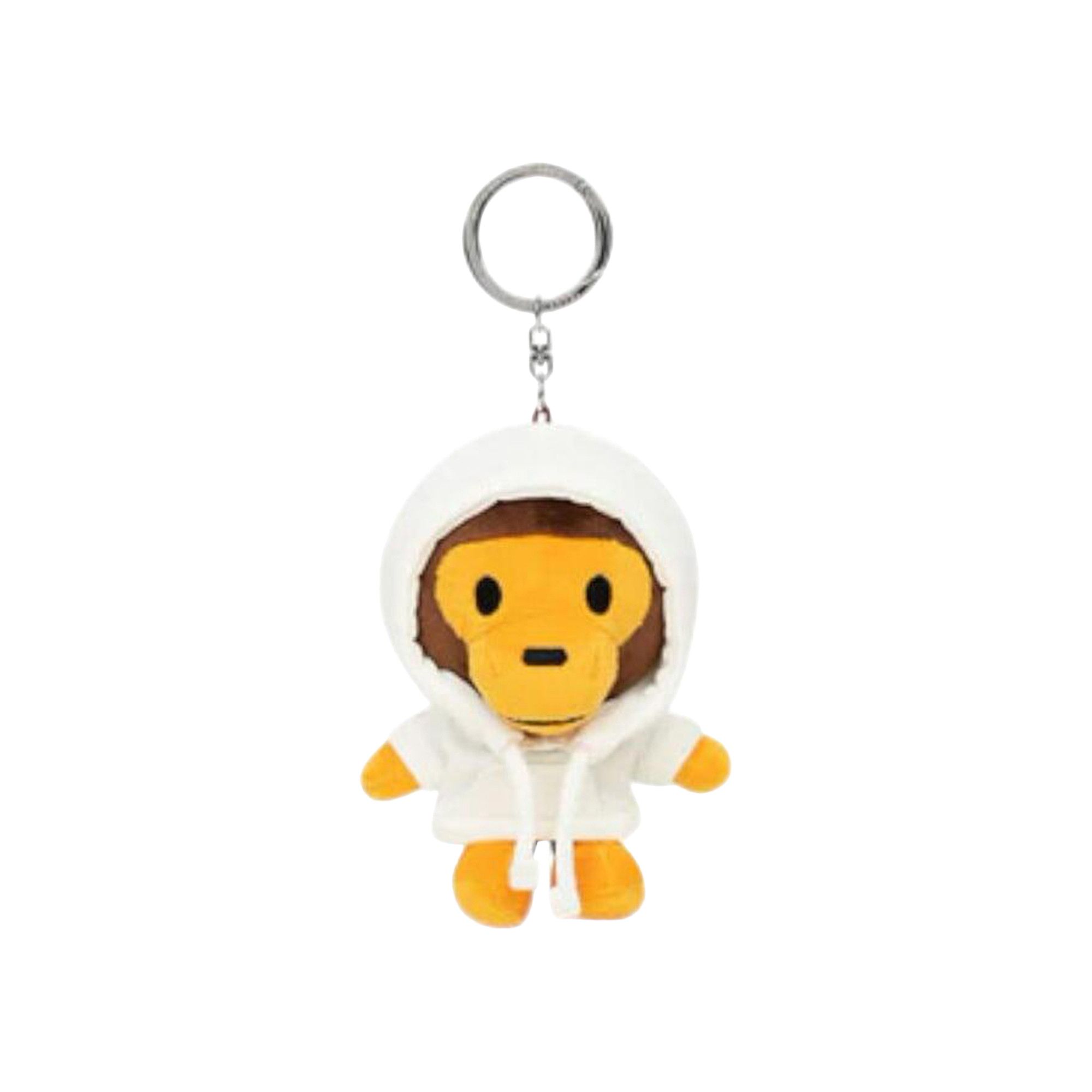 Buy BAPE Baby Milo Plush Doll Keychain 'White' - AK70 182 310