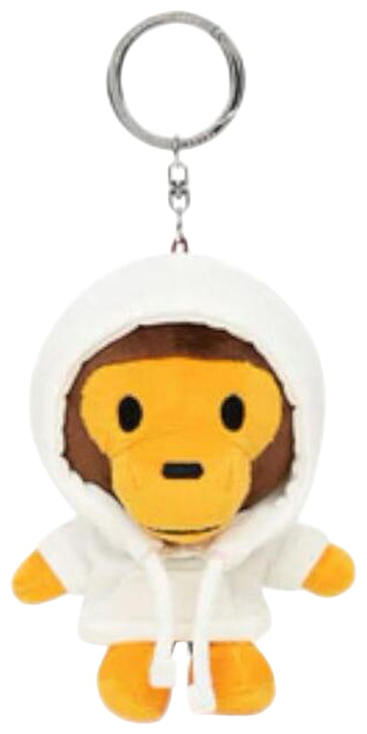 BAPE Baby Milo Plush Doll Keychain White