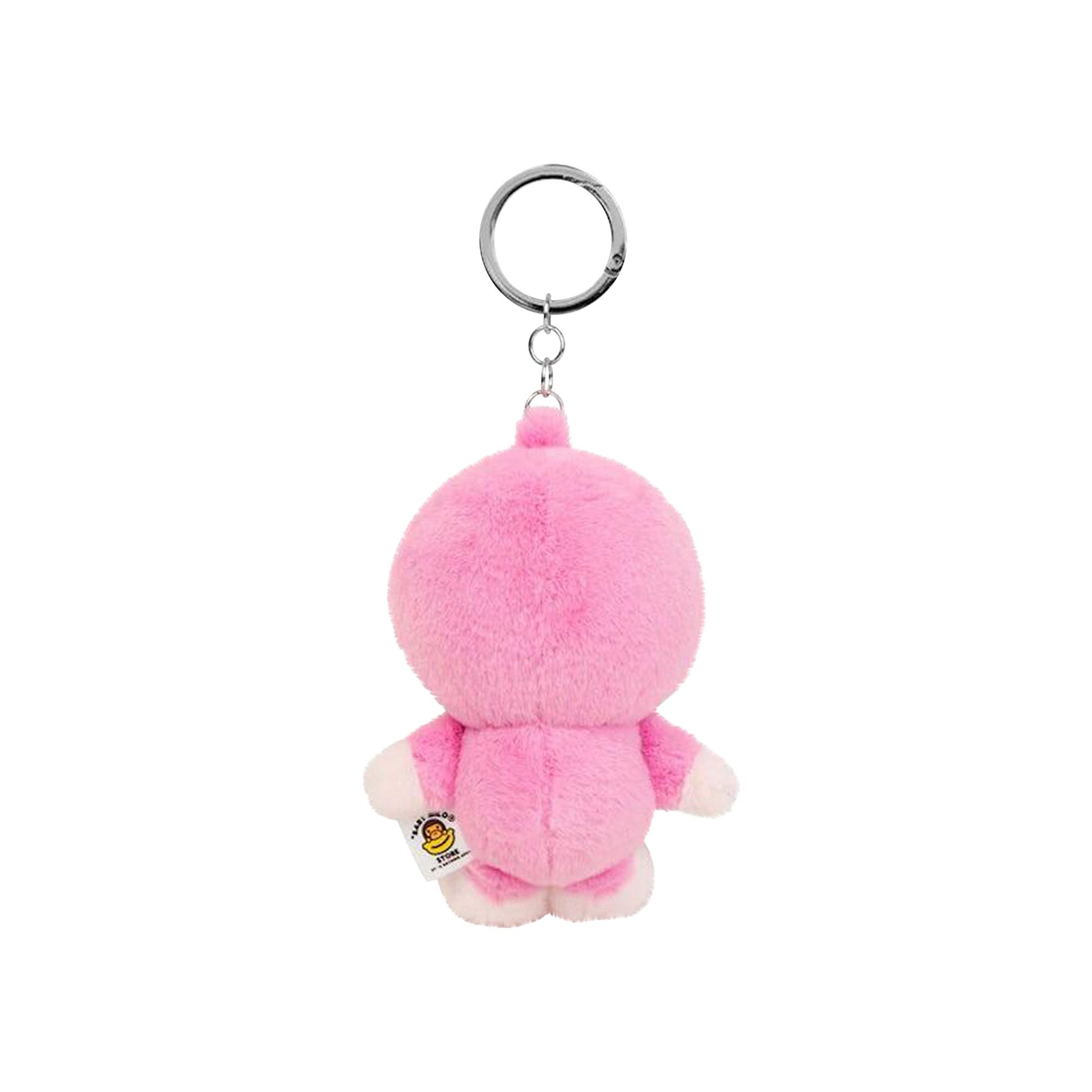 Buy BAPE Baby Milo Plush Doll Keychain 'Pale Pink' - AK20