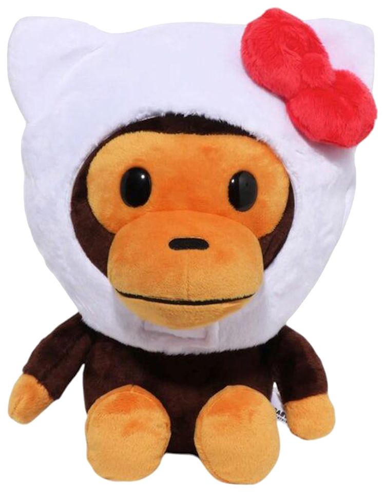 BAPE x Sanrio Hello Kitty Baby Milo Plush Doll Multicolor