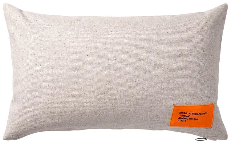 IKEA x Virgil Abloh MARKERAD Cushion Cover Beige