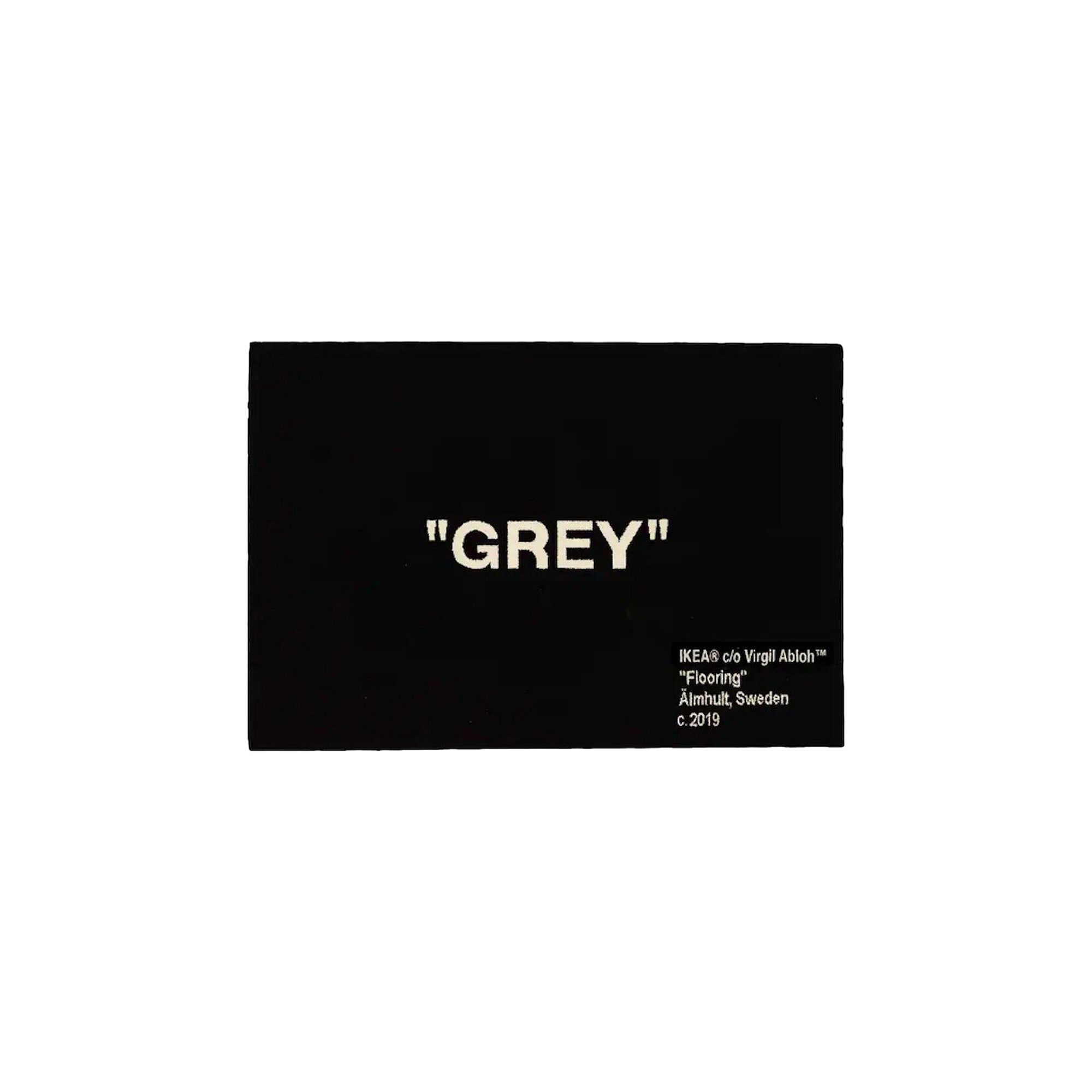 IKEA GREY ラグ Virgil Abloh デザイン 2019 Buy IKEA x Virgil Abloh 