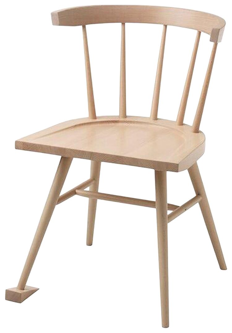 IKEA x Virgil Abloh MARKERAD Chair Brown