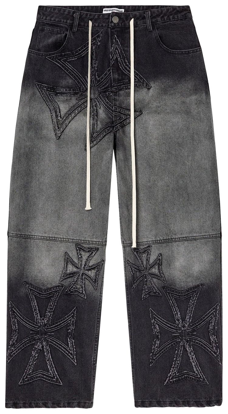 Vale Forever Motocroxxx Pants Rinsed Black