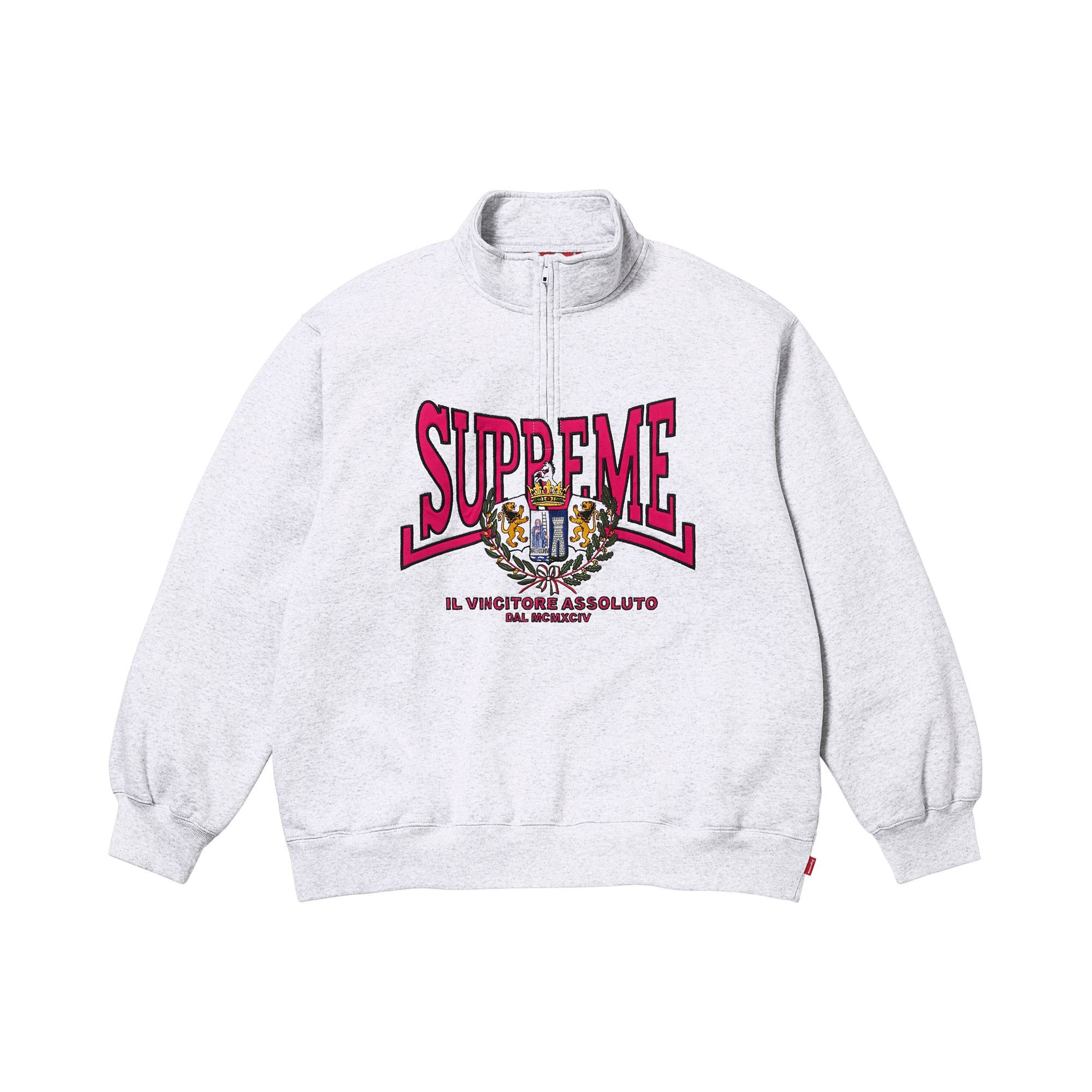 【試着のみ】Supreme Zip Logo Pullover 試着のみ】Supreme Zip Logo Pullover