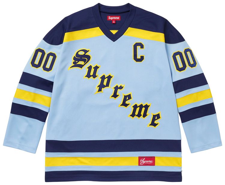 Supreme Fire  Ice Hockey Jersey Light Blue