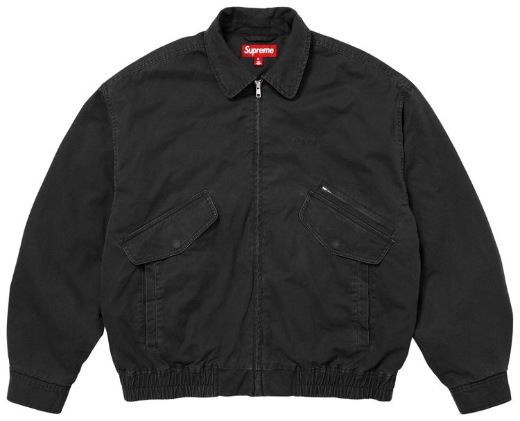 Supreme Hooded Utility Jacket Black