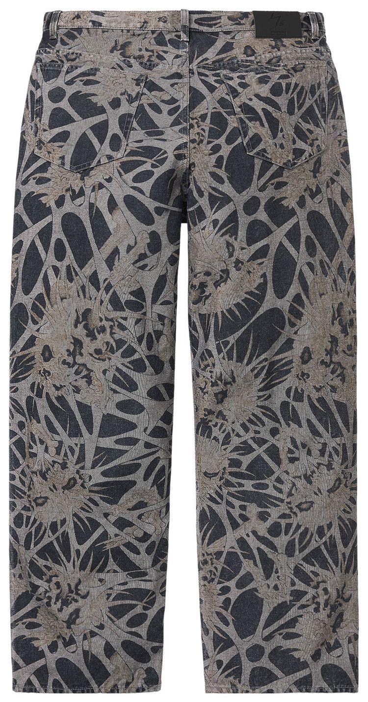 Supreme x Ys Baggy Jean Black