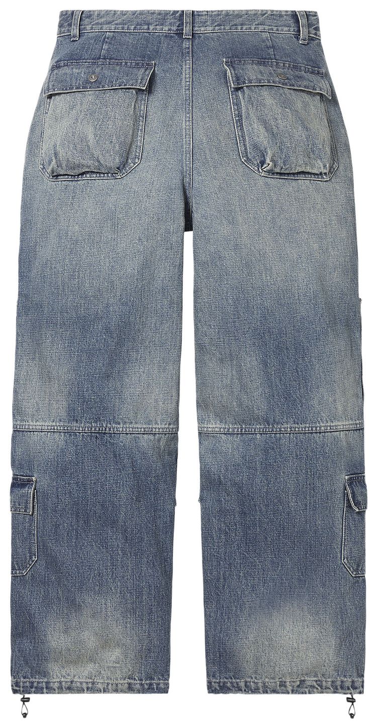 Supreme x Ys Denim Utility Pant Washed Blue