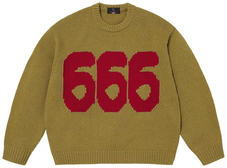 Supreme x Ys Sweater Olive