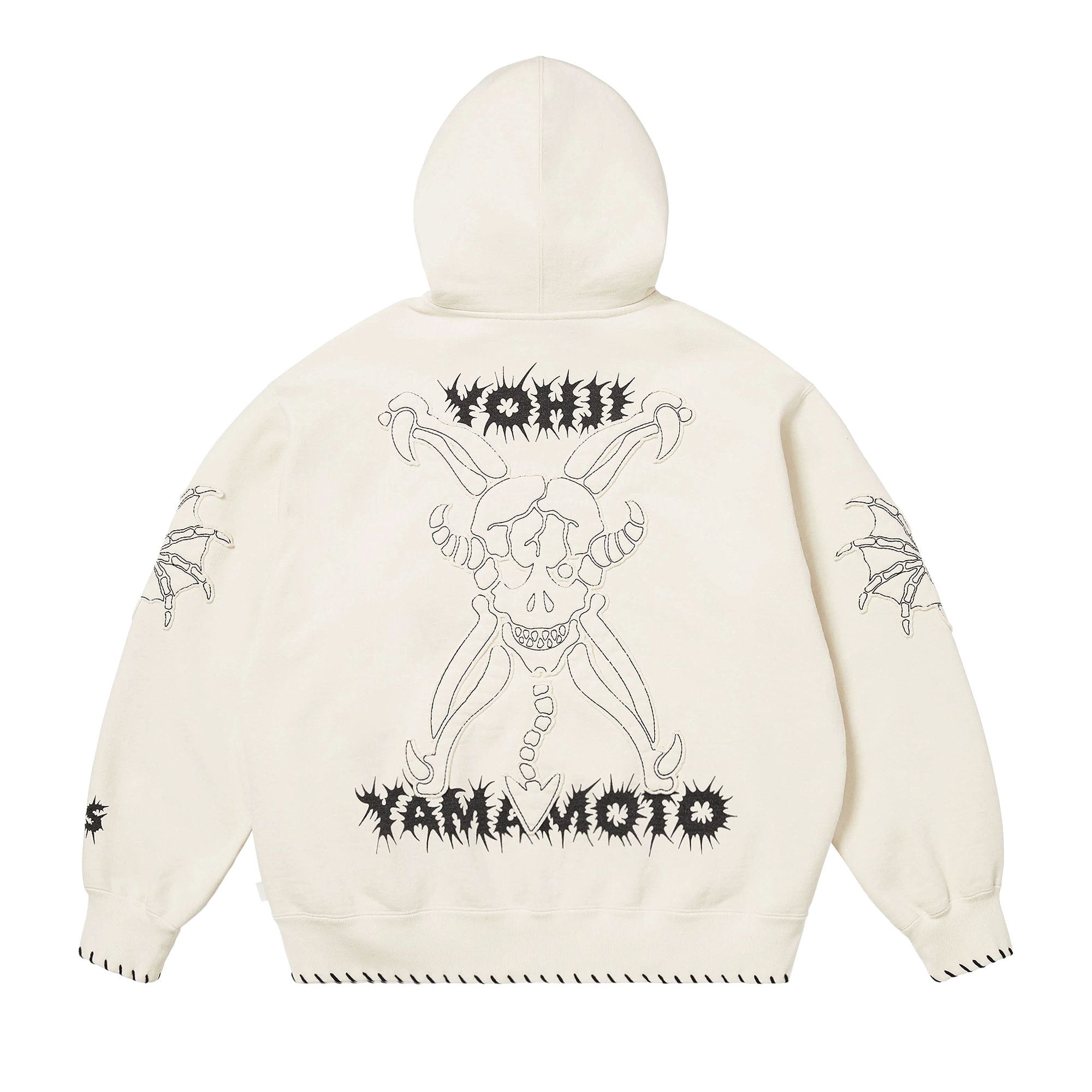 すう✩ Buy Supreme x Y's Zip Up Hooded Sweatshirt 'White