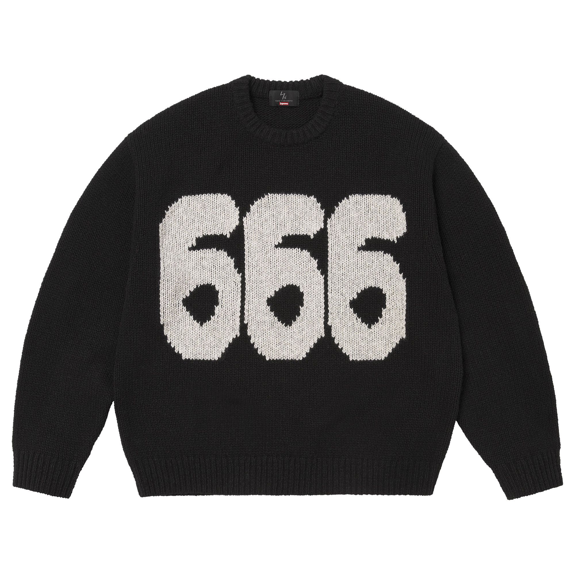 supreme ニット ブラック black S Supreme X Y's Yohji Yamamoto セーター Black Olive 送料込み