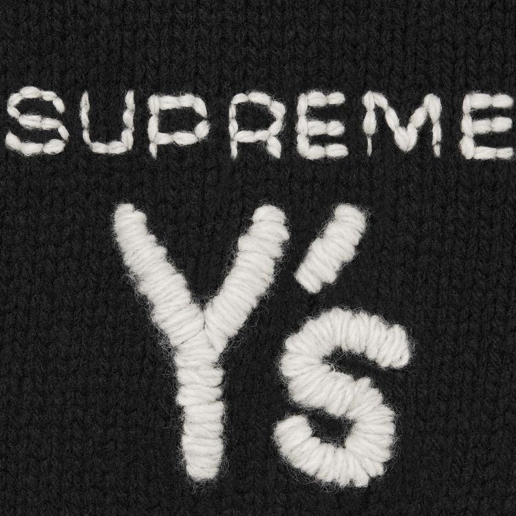 Supreme x Ys Sweater Black
