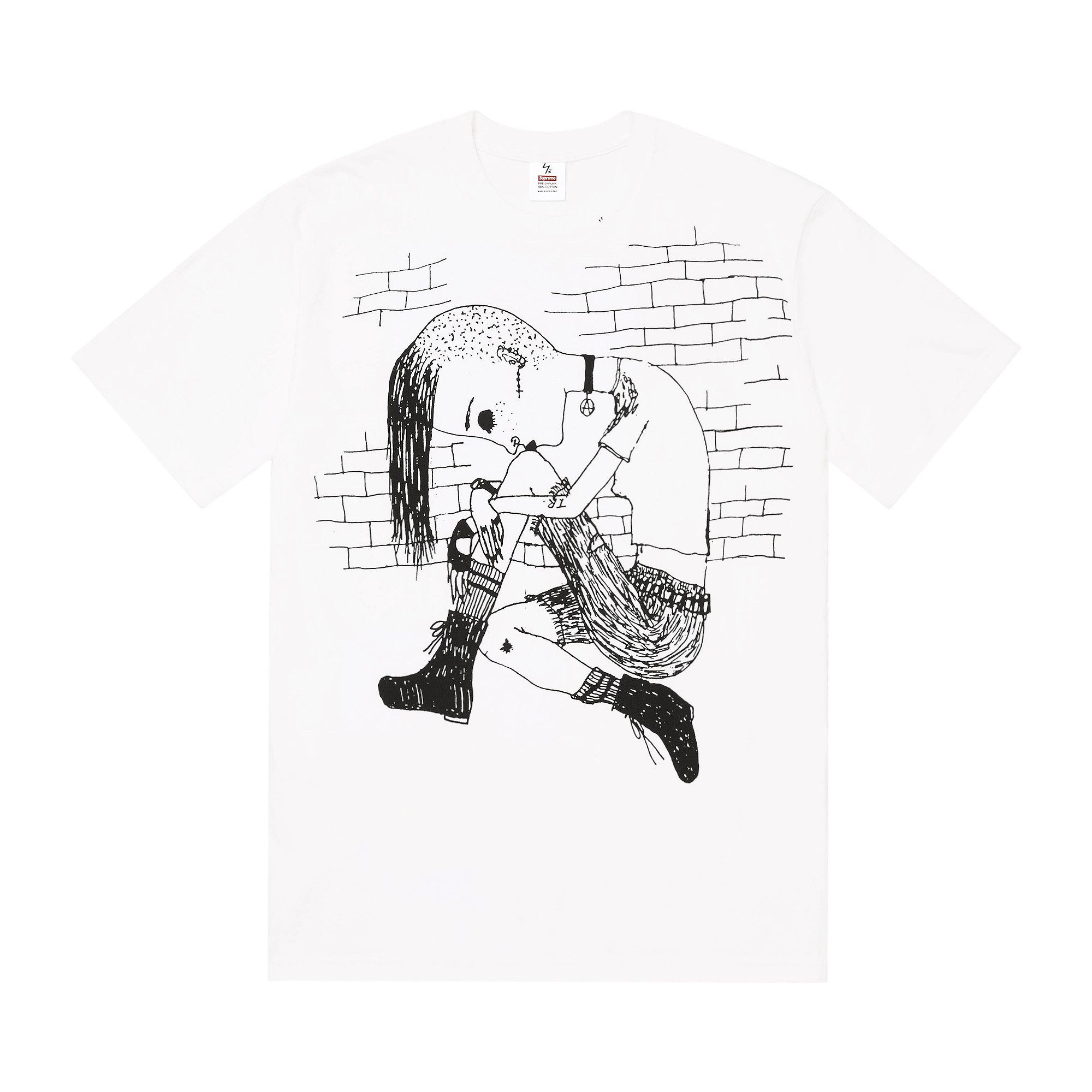 Buy Supreme x Y's Thinker Tee 'White' - FW25T4 WHITE | GOAT
