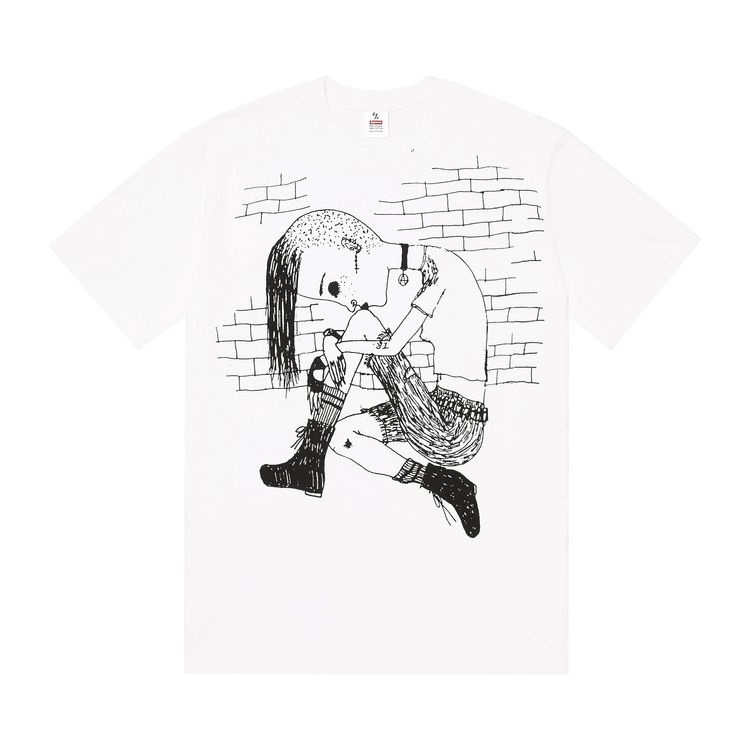 Supreme x Ys Thinker Tee White