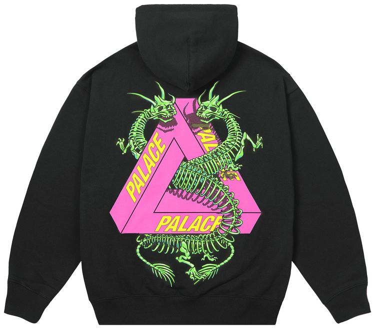Palace Dragon Bones Tri Hood Black