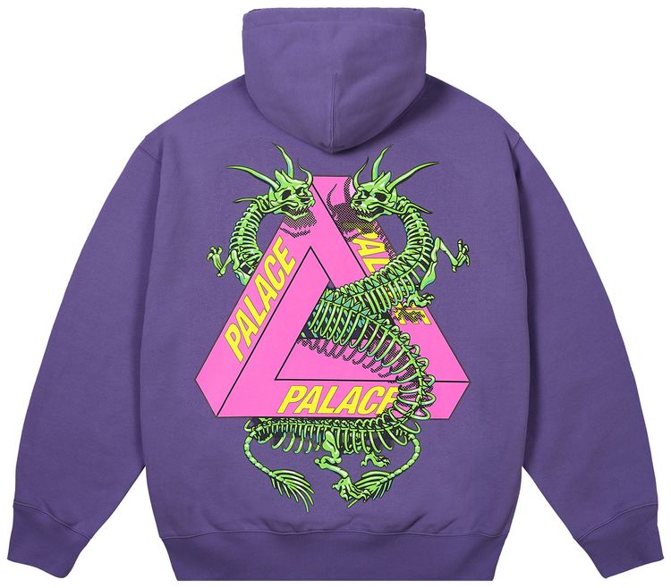 Palace Dragon Bones Tri Hood Purp