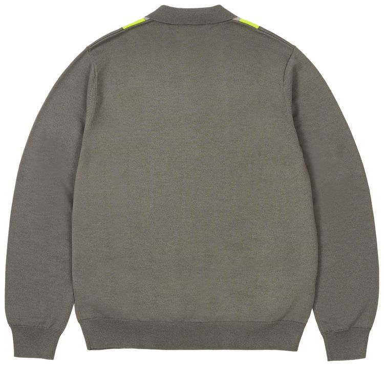 Palace x Fred Perry Long Sleeve Knitted Shirt Feather