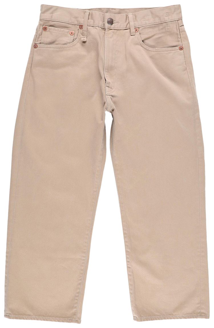 R13 X Boyfriend Jean Khaki Sateen