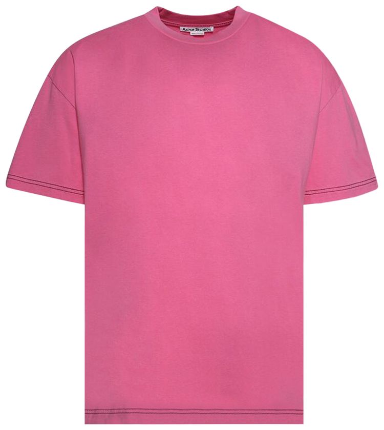 Acne Studios Logo T Shirt Pink